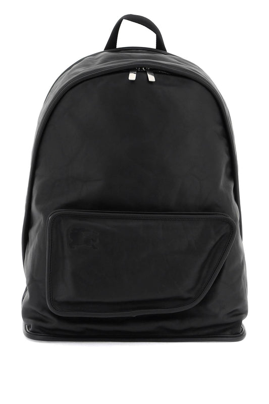 Burberry 'crinkled leather shield backpack