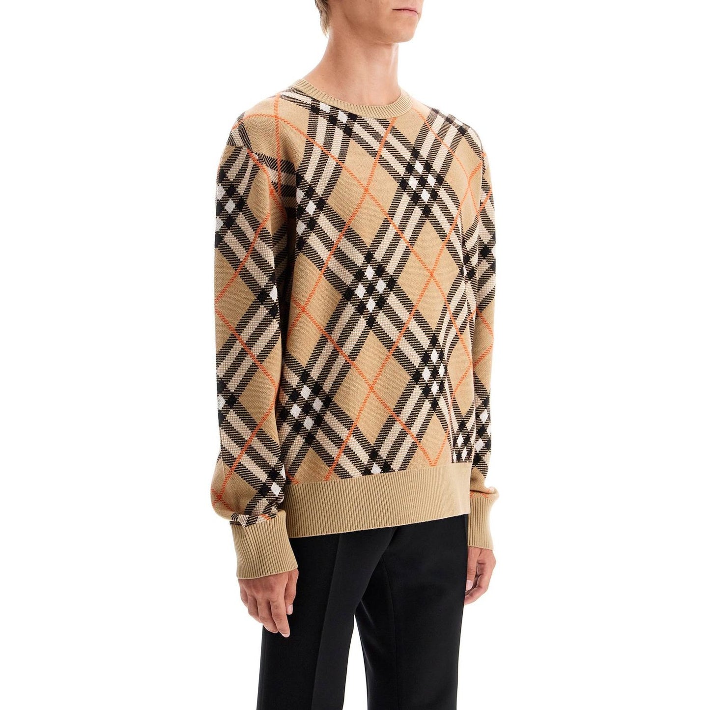 Burberry ered wool and mohair pullover sweater Knitwear Burberry