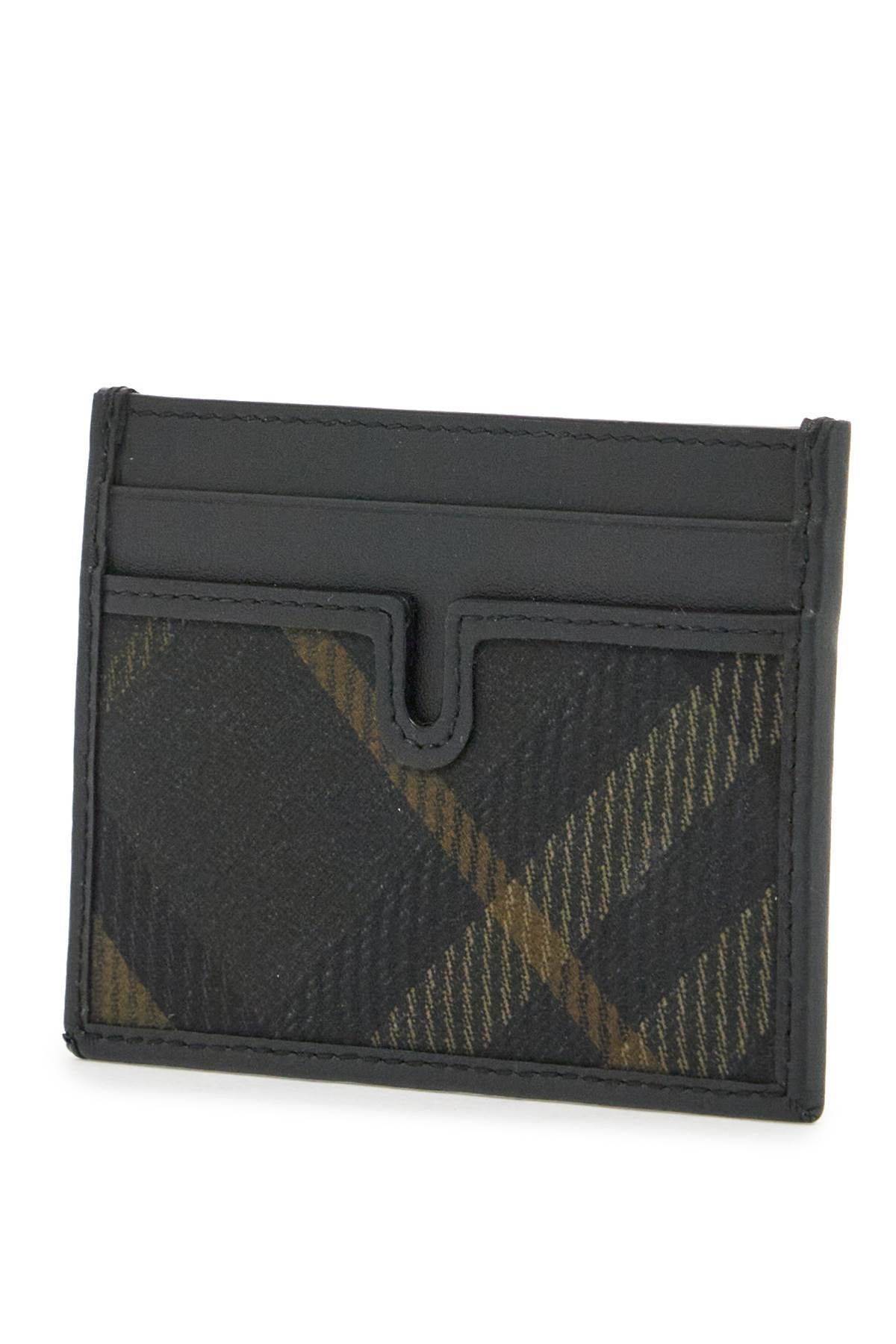 Burberry card holder check