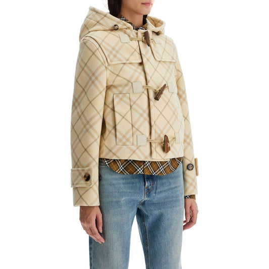 Burberry montgomery cropped in wool and cashmere Jackets Burberry