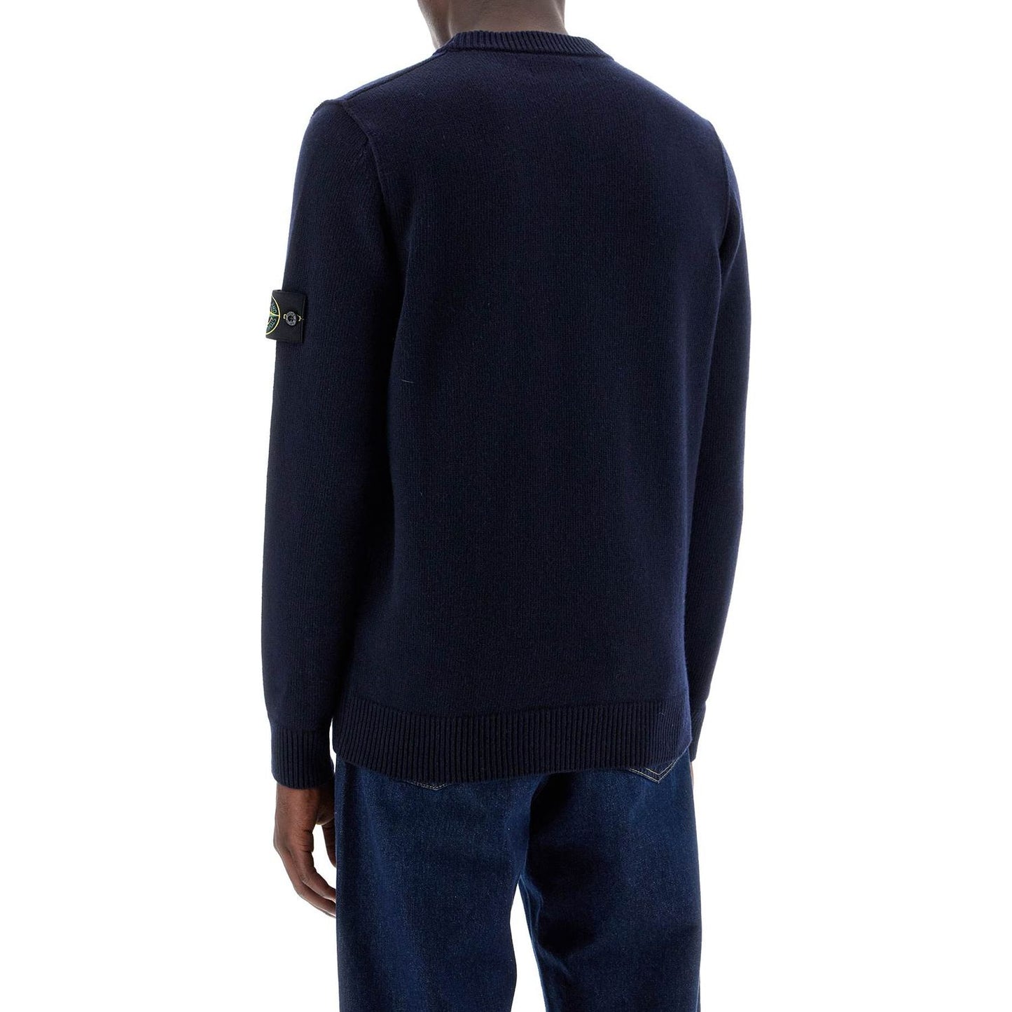 Stone Island crewneck wool blend pullover Knitwear Stone Island