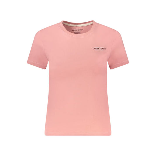 Guess Jeans Rosa Cotton Women T-Shirt