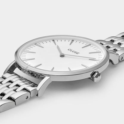Cluse Silver Stainless Steel Dress Watch Cluse