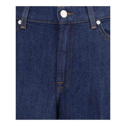 7FOR Blue Cotton Jeans Denim 7FOR