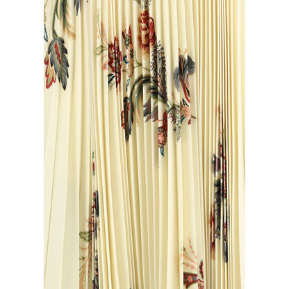 Etro Bicolor Polyester Midi Skirt