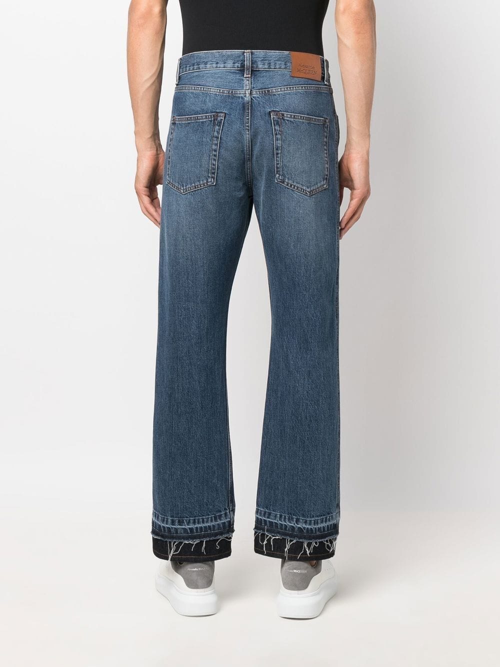 Alexander Mcqueen straight-leg cropped jeans Jeans Alexander Mcqueen