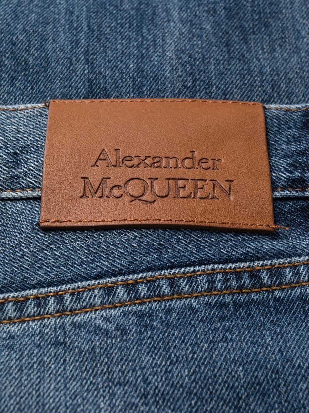 Alexander Mcqueen straight-leg cropped jeans Jeans Alexander Mcqueen