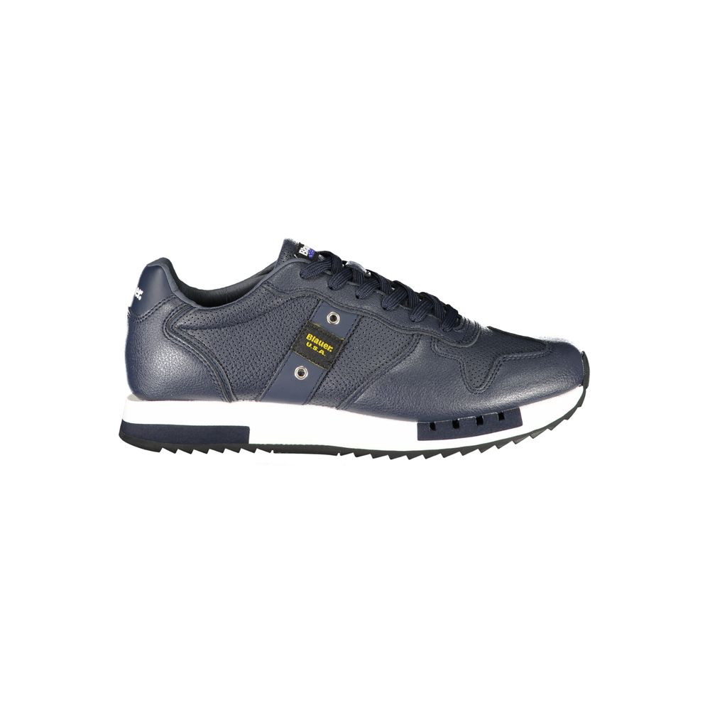 Blauer Blue Polyurethane Men's Sneaker