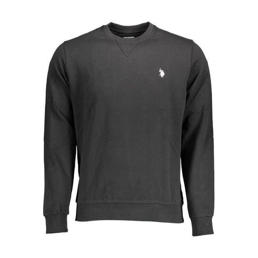 U.S. POLO ASSN. Black Cotton Men's Sweatshirt