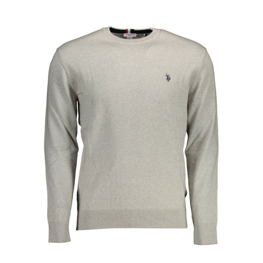 U.S. POLO ASSN. Grigio Cotton Men's Sweater
