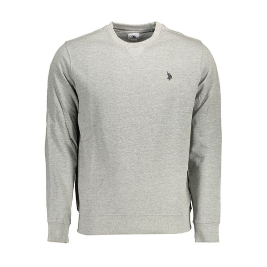 U.S. POLO ASSN. Gray Cotton Men's Sweatshirt
