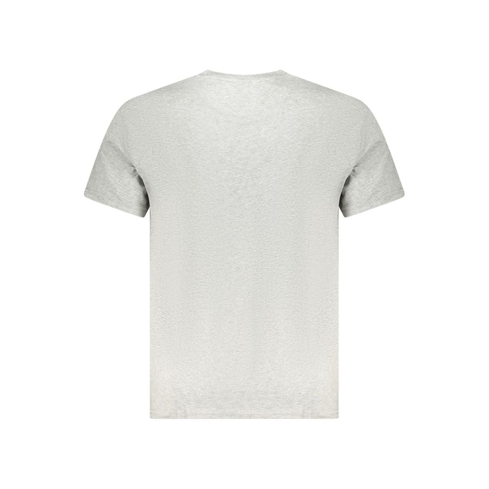 Tommy Hilfiger Grigio Cotton Men T-Shirt