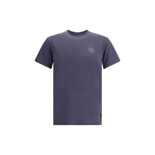 Fendi Blue Cotton T-Shirt Fendi