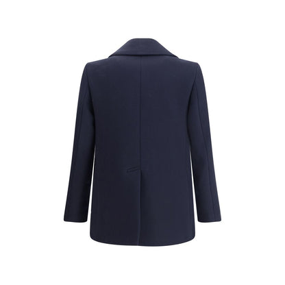 Givenchy Blue Wool Coat