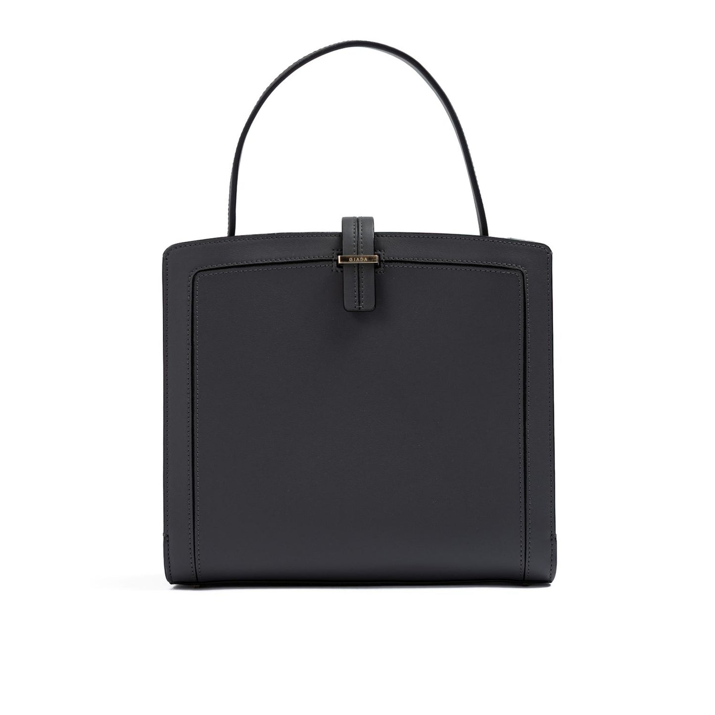 Giada Anthracite Leather Shoulder Bag Giada