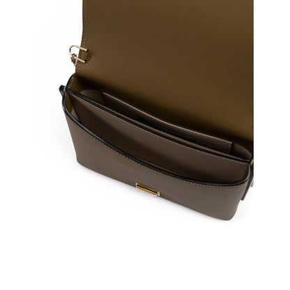 Giada Olive Green Leather Crossbody Bag Giada