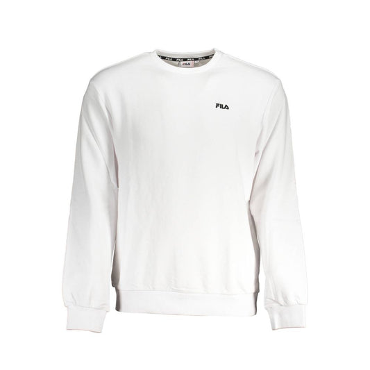 Fila White Cotton Sweatshirt Fila