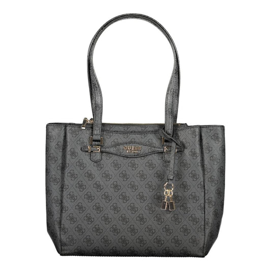 Guess Jeans Nero Polyurethane Women Handbag 1728,67403481248,Bags,Black,Guess Jeans,Handbags - Bags,New with tags,Women