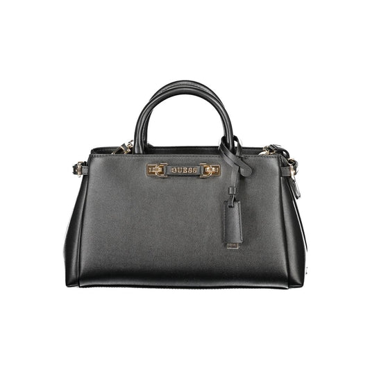 Guess Jeans Nero Poliuretano Women Handbag 1728,67403481248,Bags,Black,Guess Jeans,Handbags - Bags,New with tags,Women