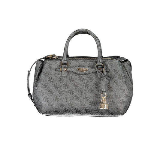 Guess Jeans Nero Poliuretano Women Handbag 1728,67403481248,Bags,Black,Guess Jeans,Handbags - Bags,New with tags,Women