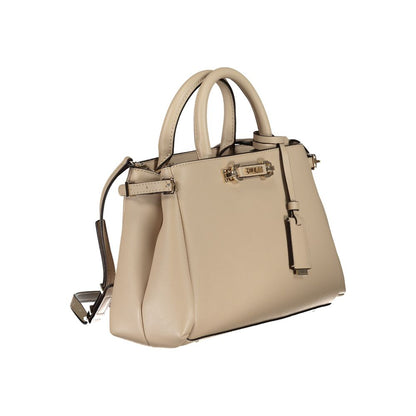 Guess Jeans Beige Polyurethane Women Handbag 1728,67403481248,Bags,Beige,Guess Jeans,Handbags - Bags,New with tags,Women
