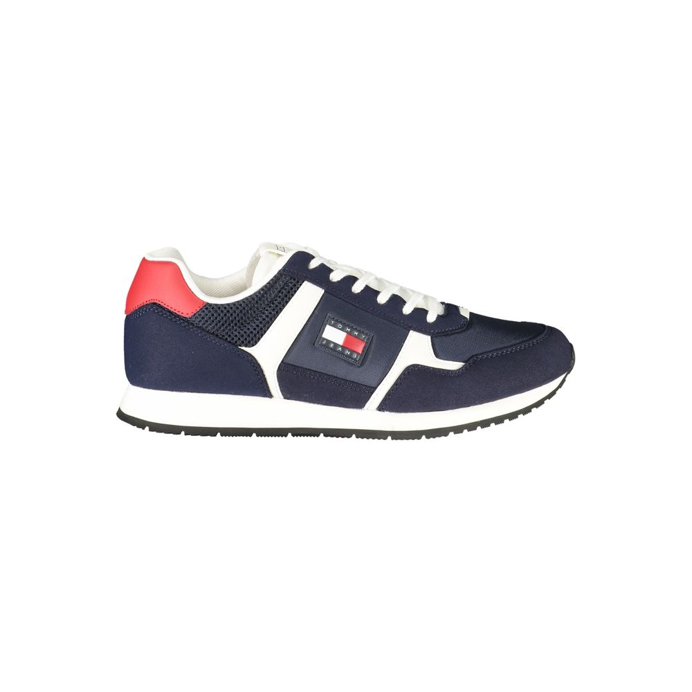 Tommy Hilfiger Blue Polyurethane Men Sneaker