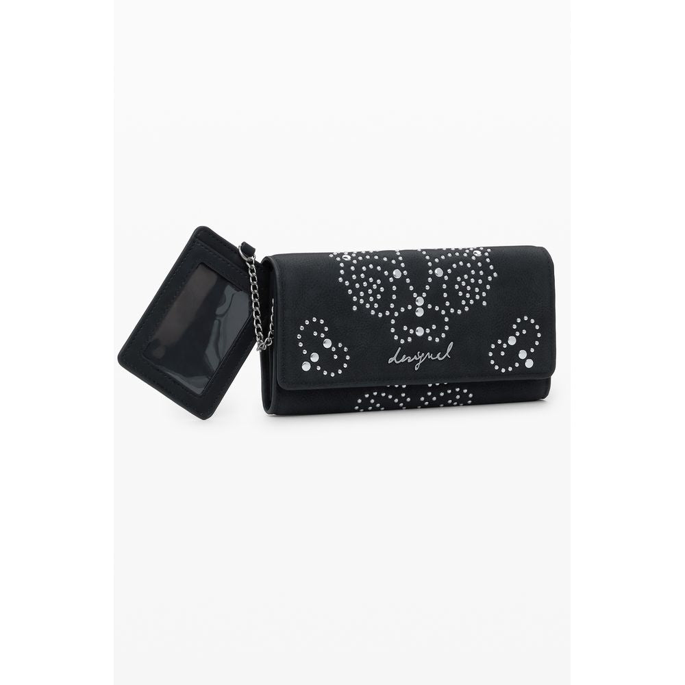 Desigual Black Polyurethane Women's Wallet