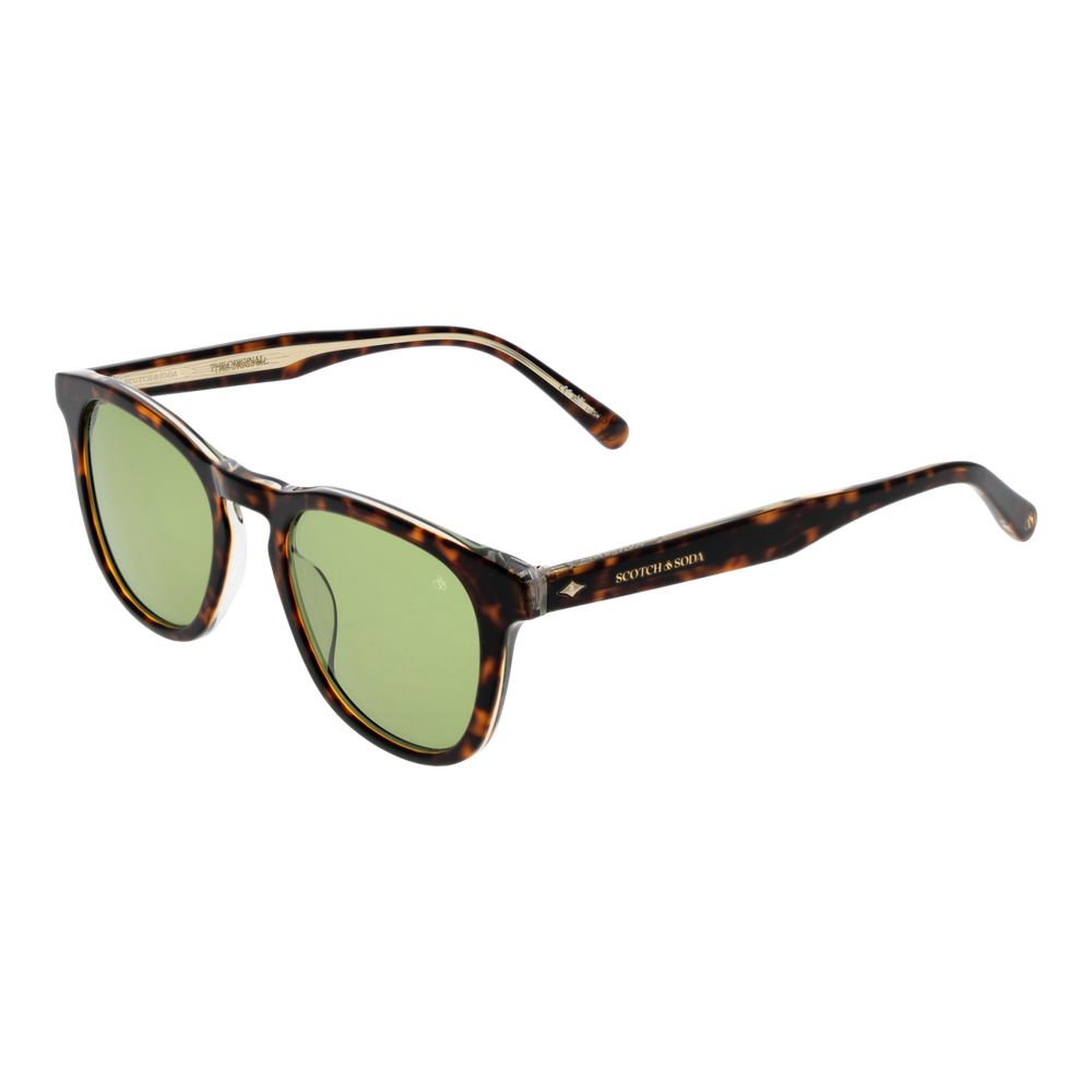 Scotch & Soda Brown Metal Sunglasses