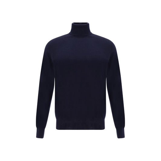 Brunello Cucinelli Blue Cashmere Cashmere Sweater