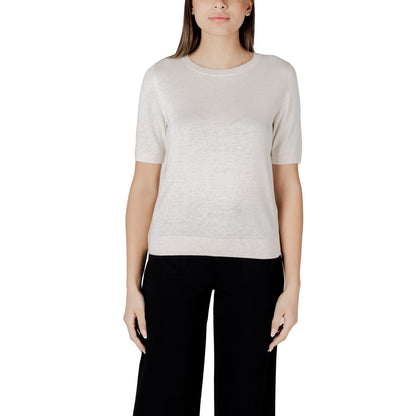Street One Beige Viscose Sweatshirt