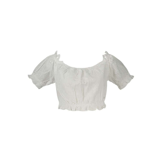 Guess Jeans Bianco Cotton Women Shirt