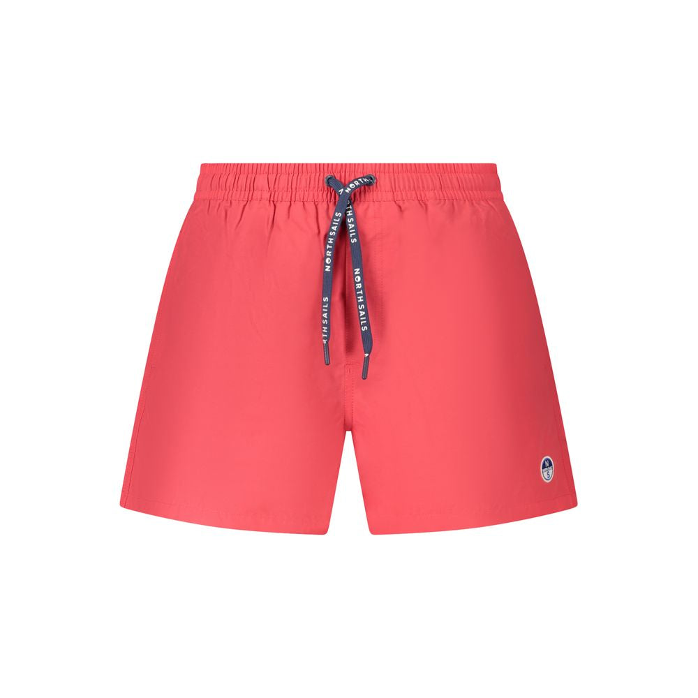 North Sails Red Nylon Men's Swim Boxer