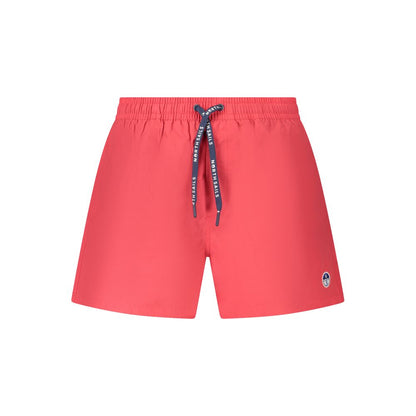 North Sails Red Nylon Men's Swim Boxer