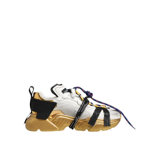 Dolce & Gabbana Multicolor Daymaster Low Top Sneakers Shoes 1728,67345645728,Chunky - Sneakers - Shoes,Dolce & Gabbana,EU42/US9,Low Tops - Sneakers - Shoes,Material: 07%PL+07%PU+05%TU+11%VI+70lf,Men,Multicolor,Platform - Sneakers - Shoes,Preowned / Defect