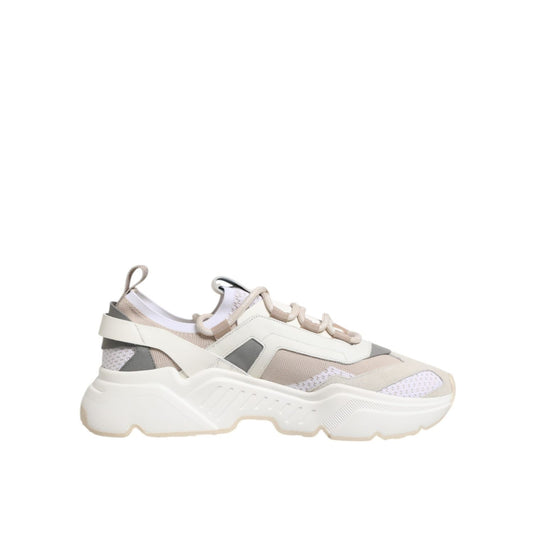 Dolce & Gabbana Multicolor Daymaster Low Top Sneakers Shoes 1728,67345645728,Chunky - Sneakers - Shoes,Dolce & Gabbana,EU44.5/US11.5,Low Tops - Sneakers - Shoes,Material: 05+10%CO+50%PL+20%VI+15lf,Men,Multicolor,Platform - Sneakers - Shoes,Preowned / Defe