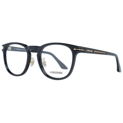 Longines Black Plastic Glasses (Frames) Longines