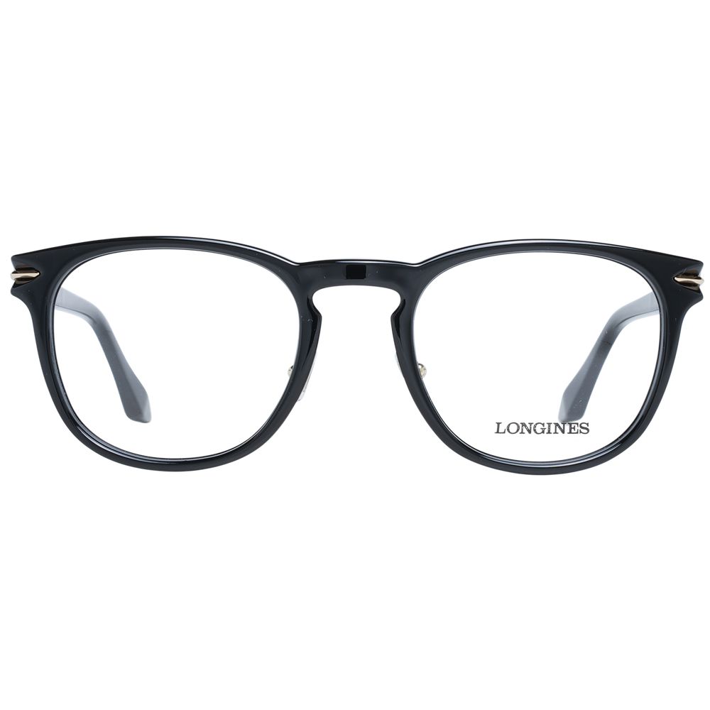 Longines Black Plastic Glasses (Frames) Longines