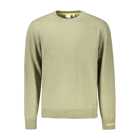 Pepe Jeans Green Cotton Men Sweater