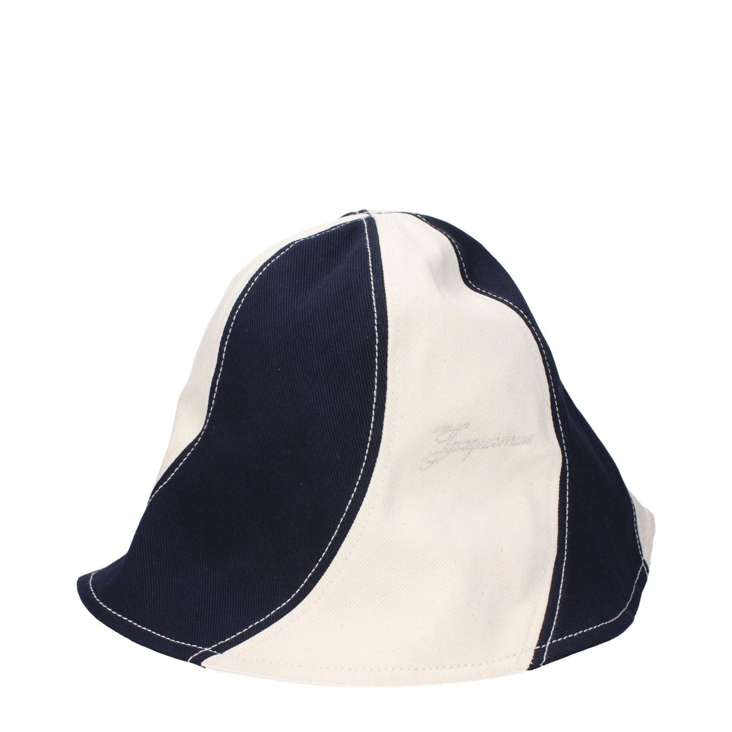 Jacquemus Blue Cotton Bucket Hat