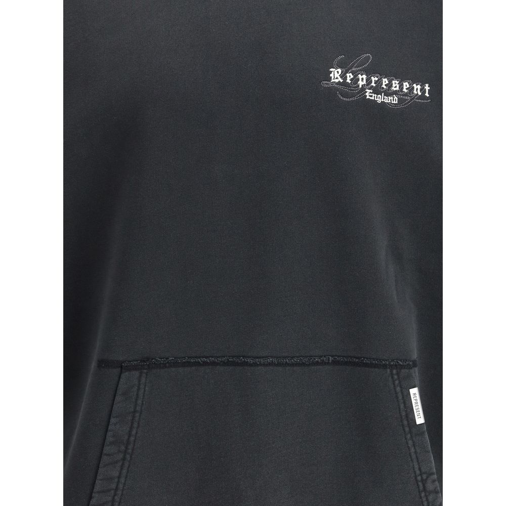 Represent Gray Cotton Sweatshirt Represent