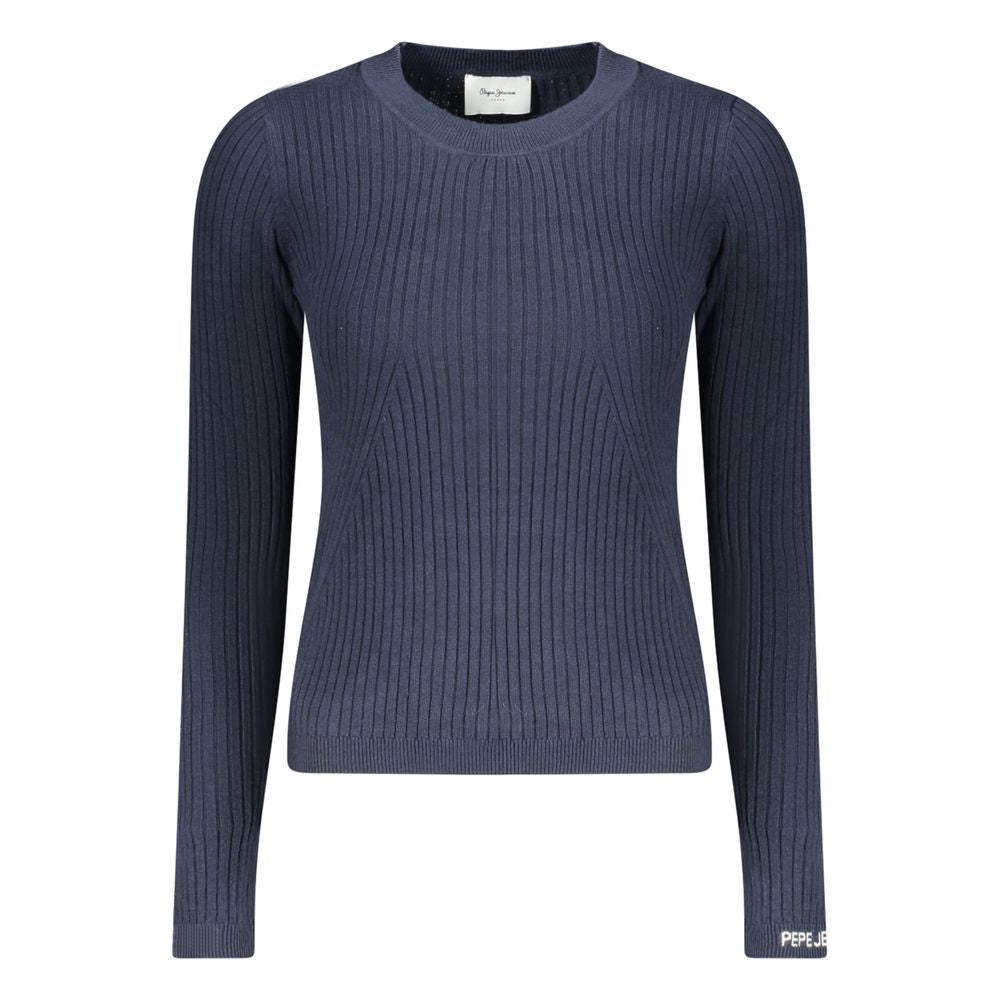 Pepe Jeans Blue Cotton Women's Sweater