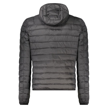 Cavalli Class Black Polyester Jackets & Coat 1728,67465543840,Black,Cavalli Class,Clothing,Jackets & Coats - Clothing,Men,New with tags,Shell Jackets - Jackets & Coats - Clothing,XXL