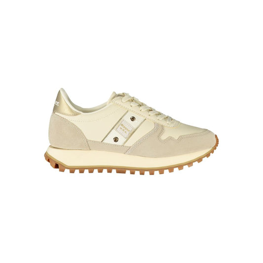 Blauer Beige Leather Women Sneaker 1728,67403481248,Athletic - Sneakers - Shoes,Beige,Blauer,EU37/US7,EU39/US9,EU40/US10,EU41/US11,New with tags,Shoes,Sneakers - Shoes,Women