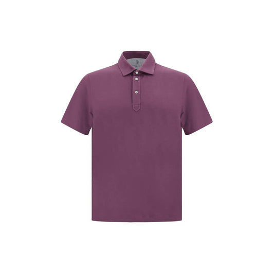 Brunello Cucinelli Multicolor Cotton Polo Shirt