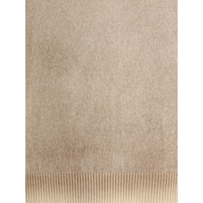 Aragona Cashmere Brown Cashmere Turtleneck