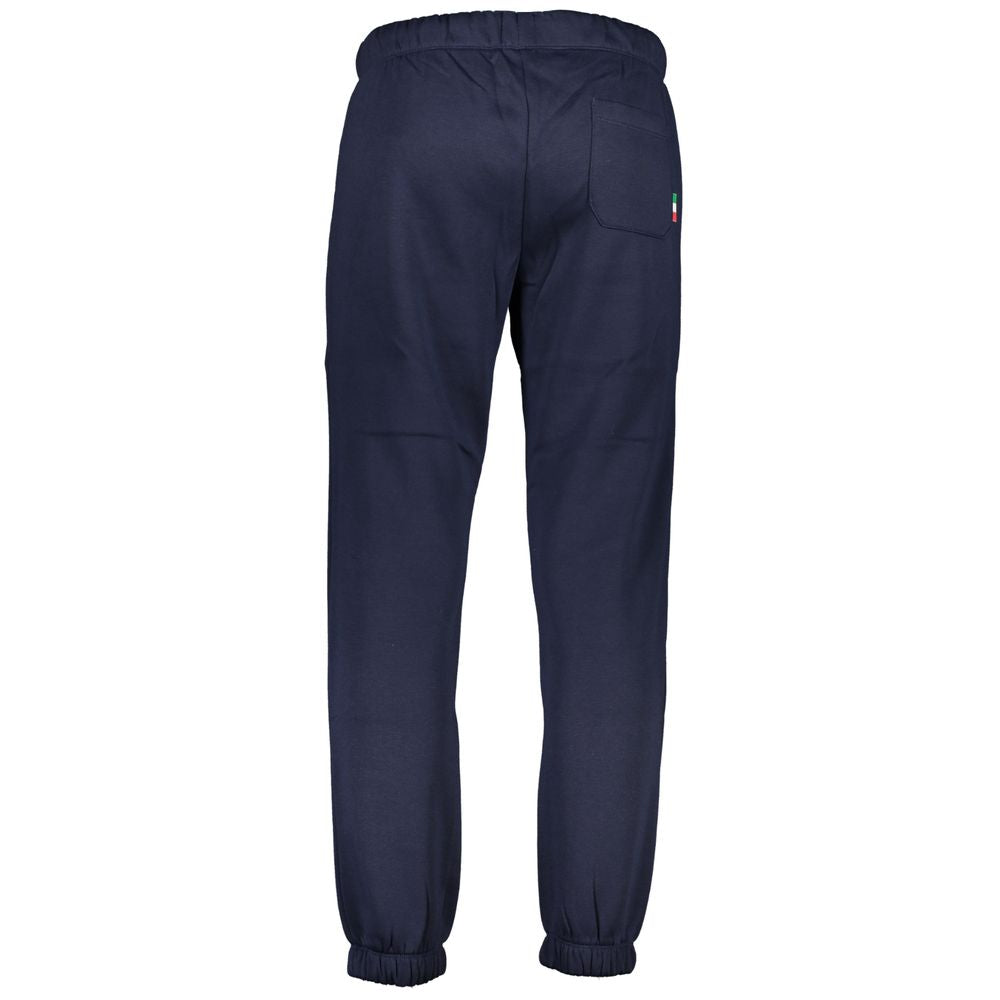 Gianmarco Venturi Blu Polyester Men's Sweatpant