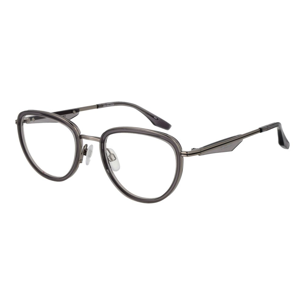 Trussardi Gray Metal Glasses (Frames)