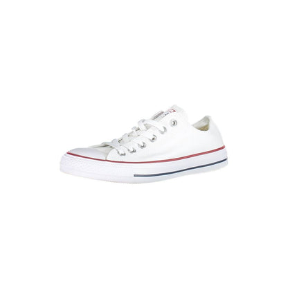 Converse Bianco Fabric Womens Sneakers