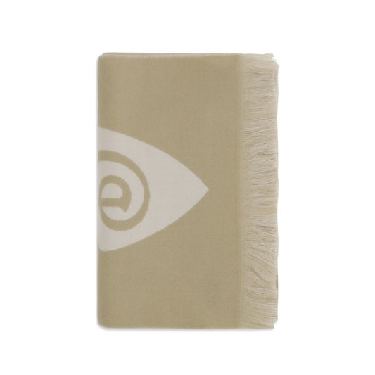 Burberry Beige Wool Scarf