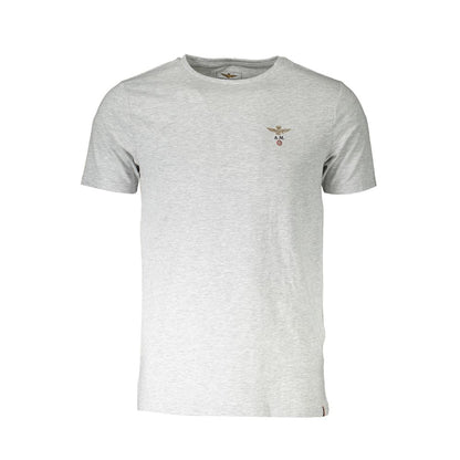 Aeronautica Militare Grigio Cotton Men T-Shirt